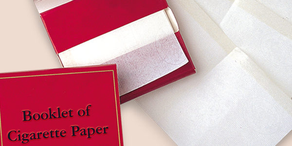 BOOKLET OF CIGARETTE PAPER